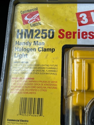 3 in 1 HM250 Series Handyman Halogen Clamp Light778 980 - Picture 2 of 6
