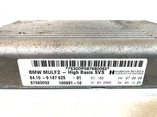 Genuine Used BMW & MINI Handsfree Bluetooth Module High MULF2 E90 R56 9224674 - Picture 3 of 6