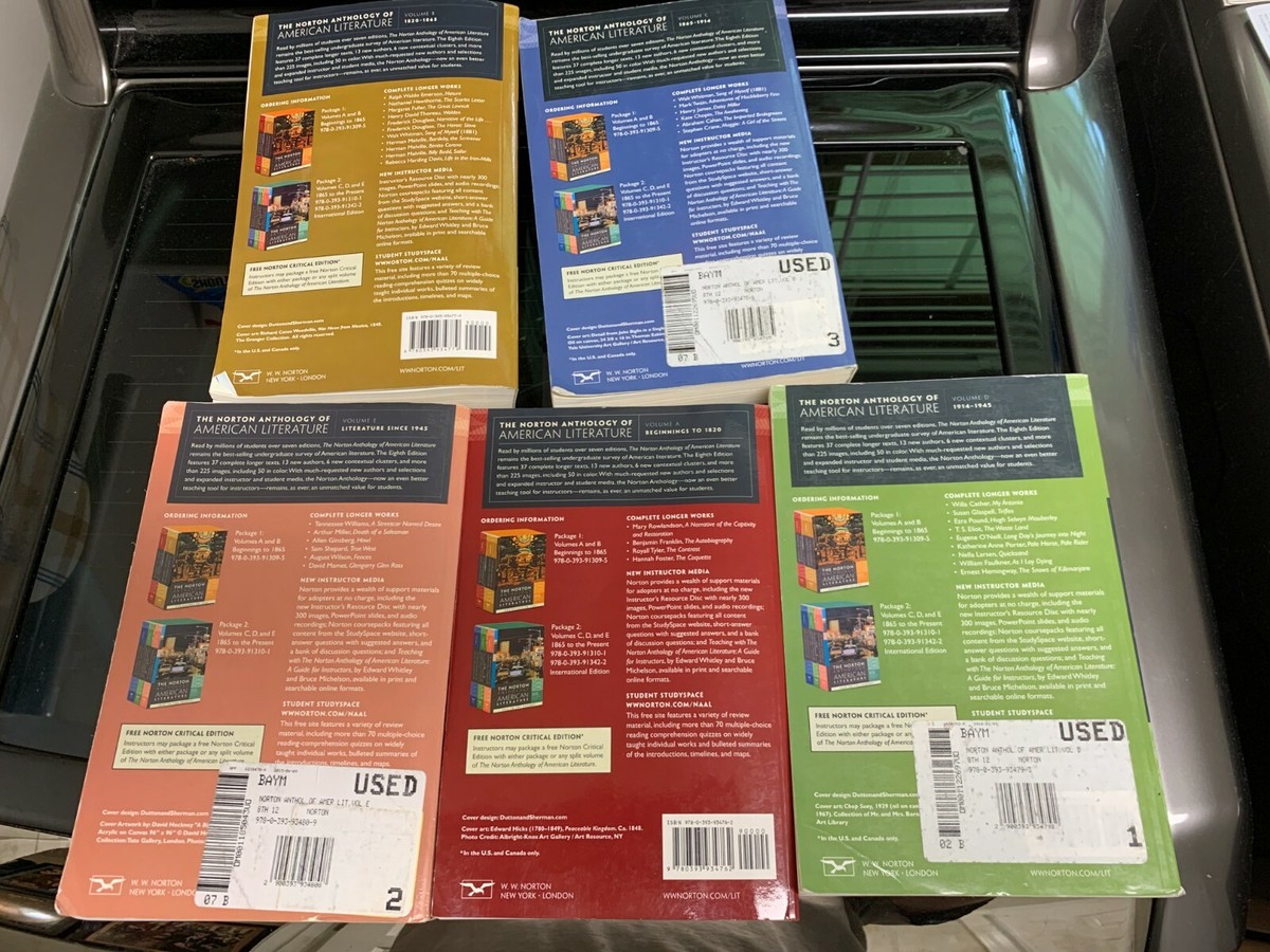 The Norton Anthology 全8巻セット ║Norton║Norton Anthology of English Literature Package 2