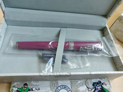 Montegrappa DC Comic Cat Woman Füllfederhalter & Comic UVP 325£