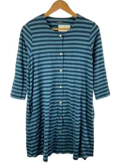 marimekko/TASARAITA TUIKE Dress/S/Cotton/BLU/Border/52174-5-45472 
