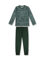 Jungen Schlafanzug Camouflaage,GrüN V. Sanetta Gr. 164
