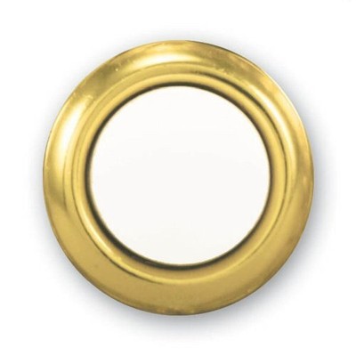 Heath Zenith SL-455-02 Wired Replacement Button, Gold Rim with Lighted Pearl 