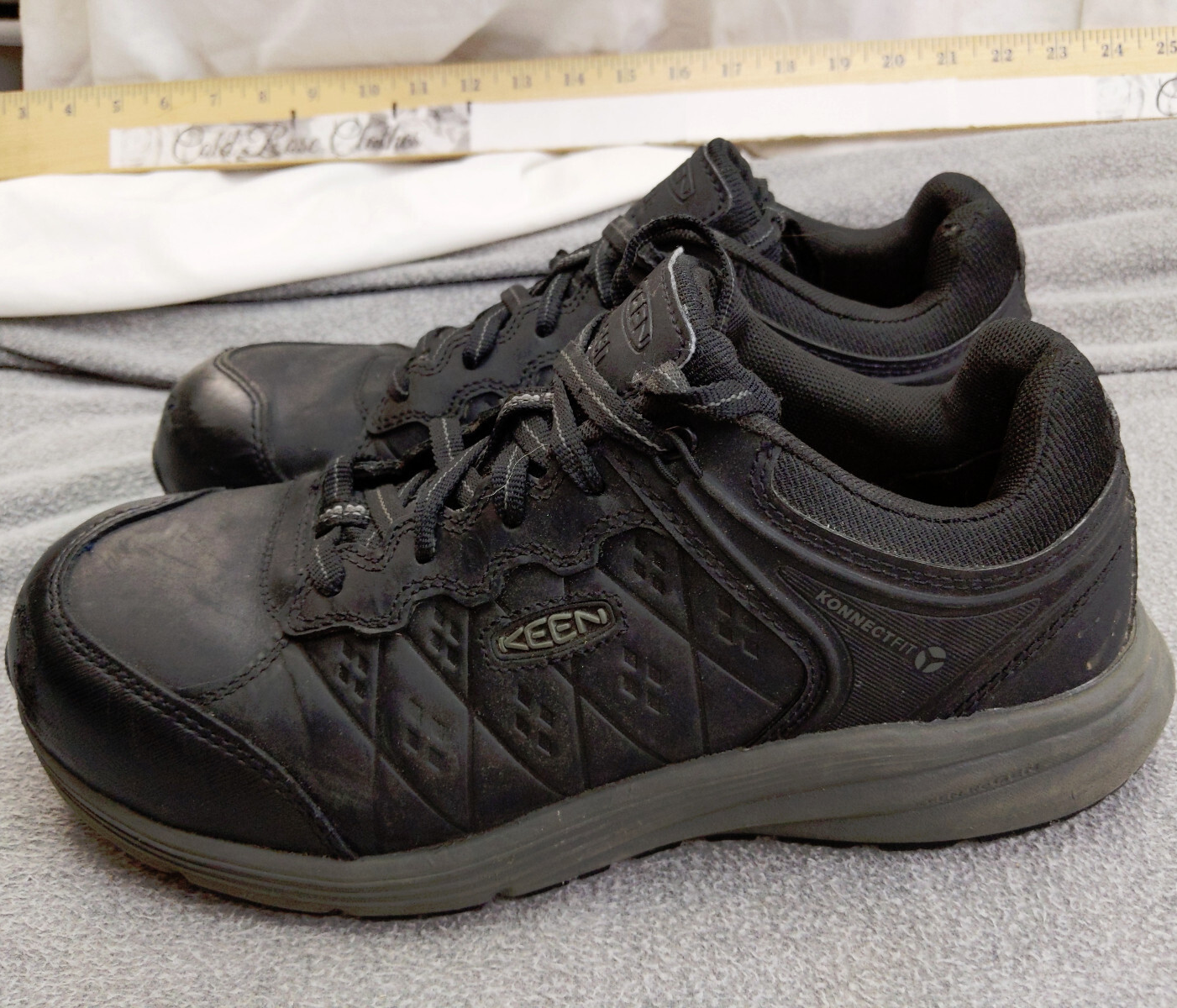 Scarpe da lavoro Keen Vista Energy+ ESD uomo 9 5 D 42 5 nere antiscivolo F2413 16 SD 35