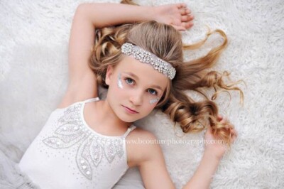 BN LONDON RAQUEL GIRLS LADIES CRYSTAL HEADBAND GATSBY  display picture 1
