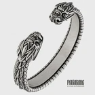 VIKING ARM RING WITH DRAGON'S HEAD NORSE BRACELET VIKING JEWELRY NORDIC BAND