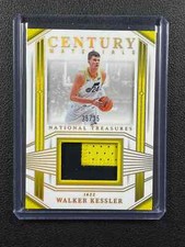 Walker Kessler 2023-24 National Treasures Century Materials Prime GU Patch 25/25
