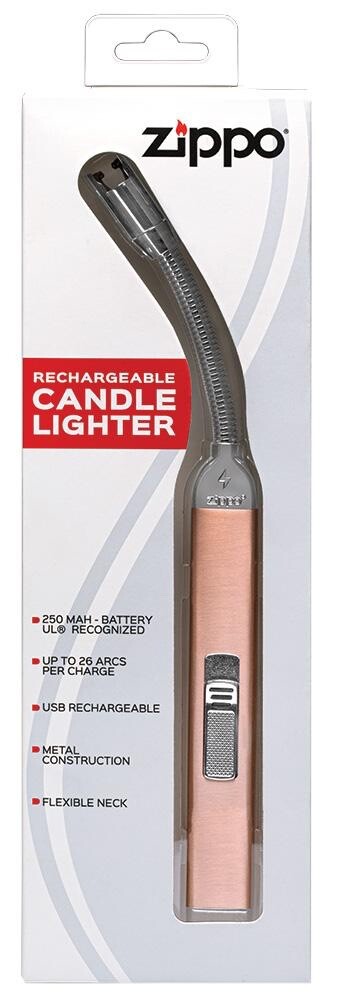 Zippo Rechargeable Candle / Utility Lighter, Rose Gold, 1215