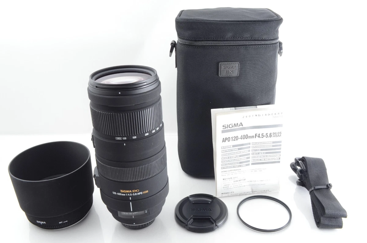 Sigma 120-400mm f/4.5-5.6 Camera Lenses for sale | eBay