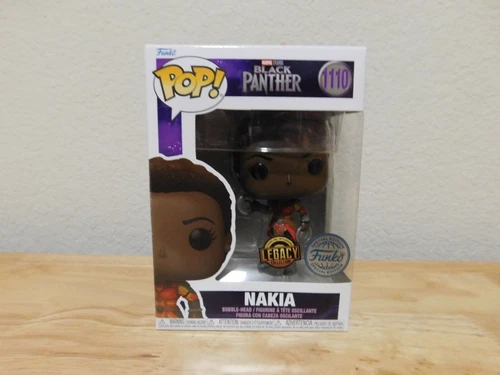 Funko Pop Marvel Black Panther LegacyCollection SpecialEdition#1110 Nakia figure
