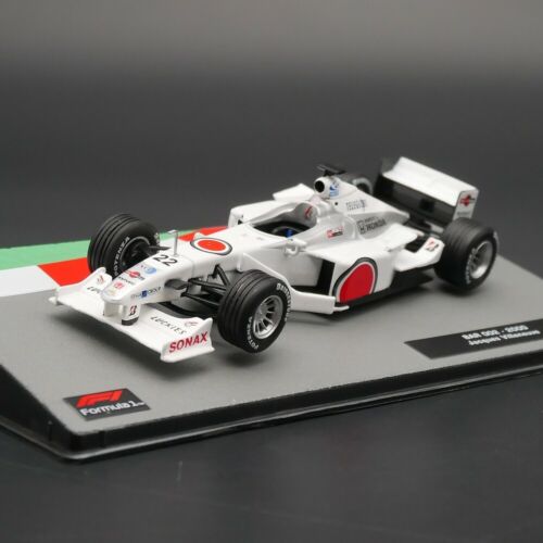 ixo 1:43 F1 Cars BAR 002 2000 Jacques Villeneuve modelo de juguete de metal diecast de coche - Imagen 1 de 6