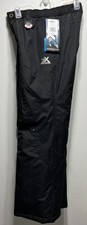 ZeroXPosur Youth L-14 Insulated Snow Ski Pant 27x28 Pockets Elastic Waist Black