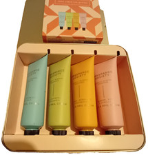 M&S Fragrance Society Hand & Nail Cream Collection Gift Set 4 x 30ml in Tin BNWT