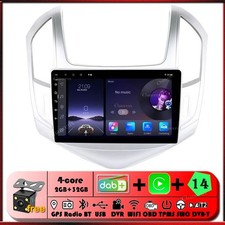 Autoradio 9" Android 14 Carplay GPS SAT Navi BT DAB per Chevrolet Cruze 2012-2015