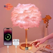 L mpara mesita noche con control t ctil inteligente luz nocturna con carga USB