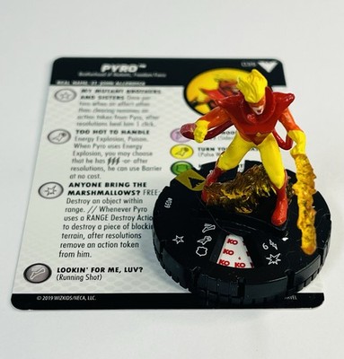 Heroclix Pyro 039 - Marvel - Dark Phoenix Set