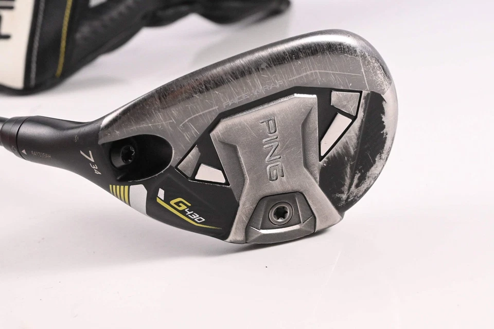 Left Hand Ping G430 #7 Hybrid / 34 Degree / Regular Flex Ping Alta CB Black 70 - Image 2 of 4