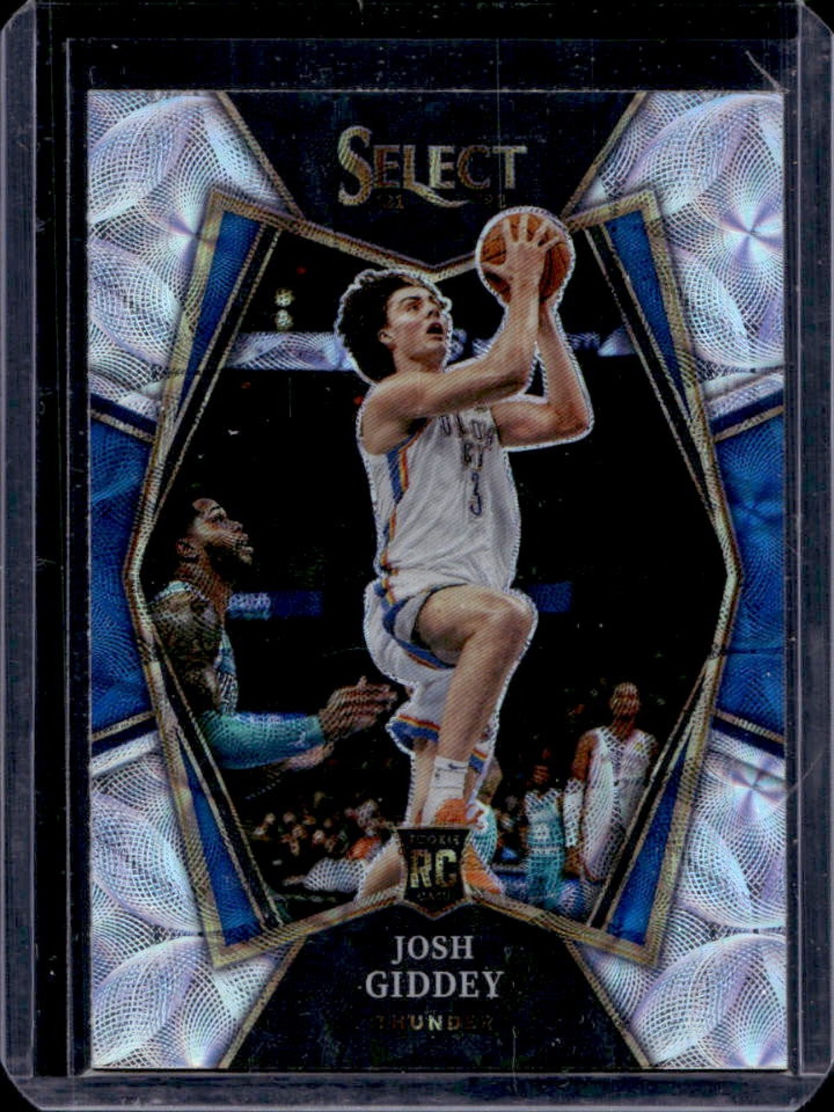 2021-22 Select Josh Giddey RC Scope Prizm Premier Level #143 Thunder