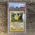 POKEMON CARD 1999 PSA 8 NM MINT JUNGLE SET 1ST EDITION #60 Pikachu