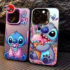 Stitch Cartoon Phone Case For iPhone 16 15 14 13 12 11 Pro Max XR XS 7 8 Plus