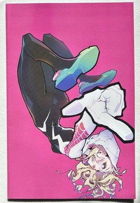 WHAT IF.....? DARK SPIDER-GWEN #1 ROSE BESCH VIRGIN VARIANT VF/NM