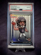 2024 PANINI PRIZM PRIZMANIA #1 CALEB WILLIAMS PSA 10 SSP