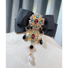 Vintage-Inspired Court Style Bow Tie Ruffled Sleeve den Embellishments Party