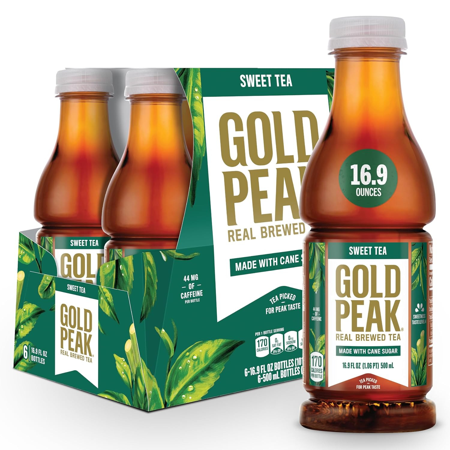 Tea, Sweet Tea, 16.9 Fl Oz, 6 Pack