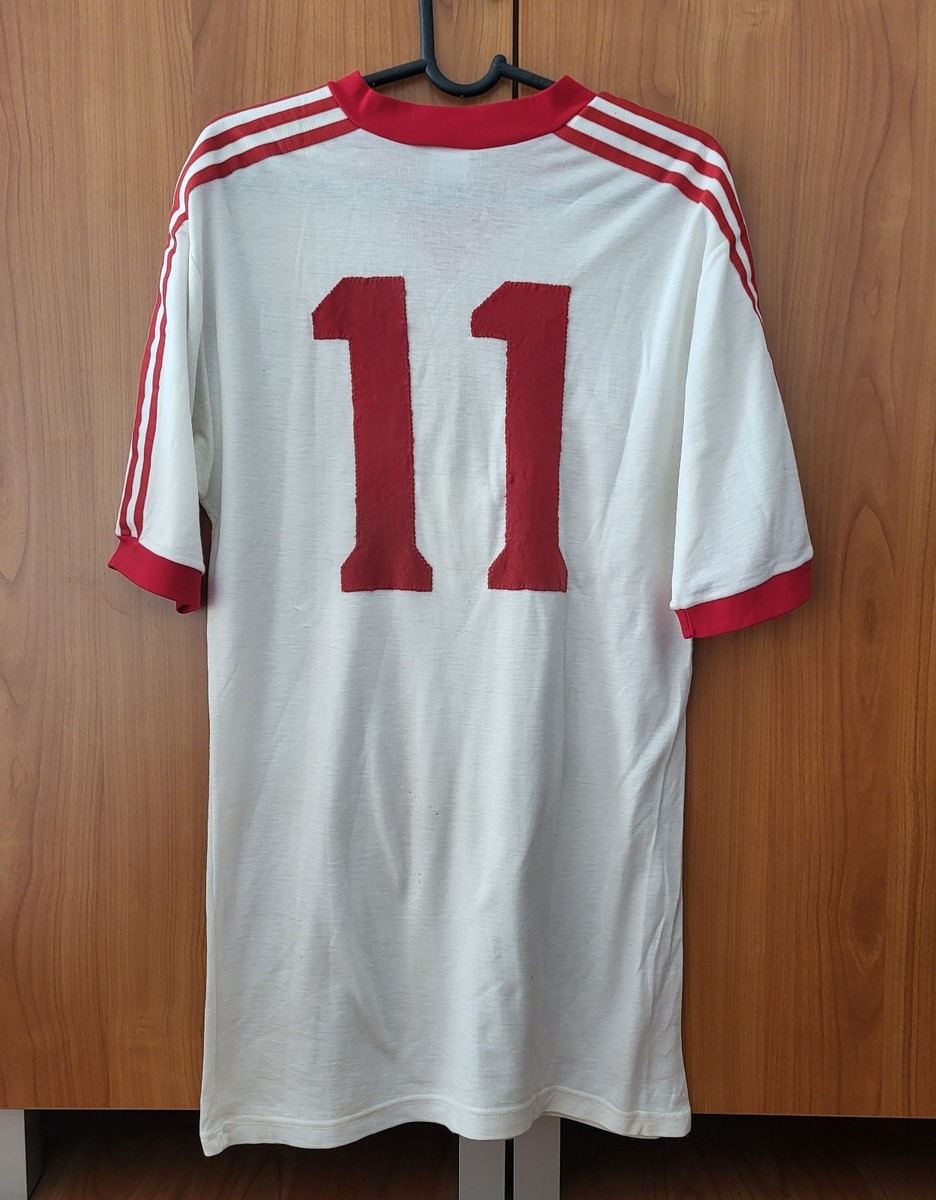 POLAND RETRO FOOTBALL ADIDAS JERSEY VINTAGE SHIRT SIZE 56 POLSKA