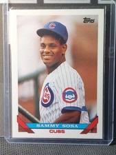 Sammy Sosa 1993 Topps #156