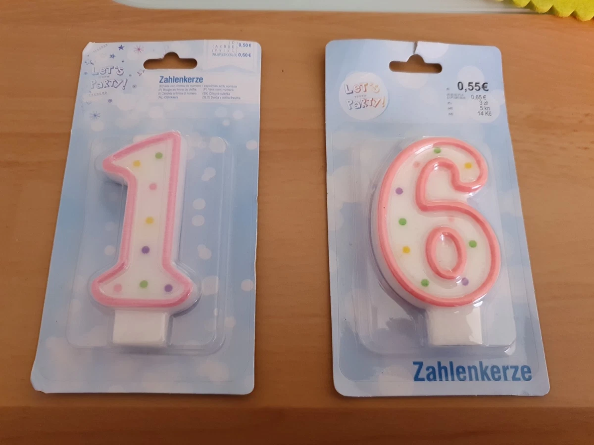Tortenkerzen online kaufen