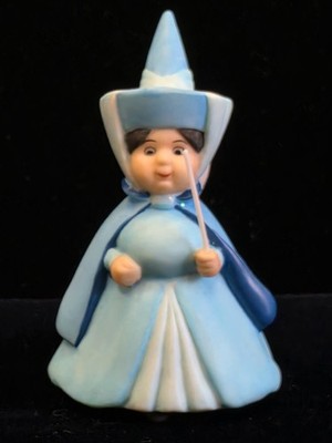 Vintage Disney Sleeping Beauty Porcelain Fairies Flora Fauna