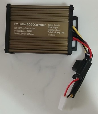 Pro Chaser DC-DC 36V 48V Voltage Converter Regulator Reducer to 12V 240W 20A