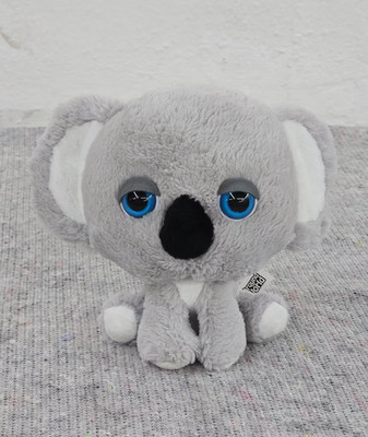 Big Headz Around The World Plüschtier Stofftier Koala in Grau