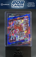 2025 Panini Prizm Draft Picks #21 Caleb Downs Hype Blue Ice #/149 Ohio State