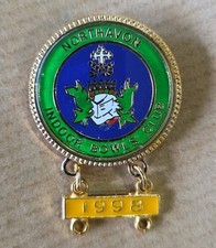 Northavon Indoor Bowls Club Pin Badge 1998