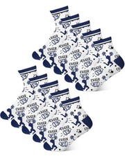 Maiteenly 24 Pairs Ankle Cheer Socks Cheerleading Team Cheerleader Socks for ...