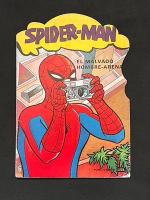 1981 Spider-Man #6 Die-Cut Marvel Licensed Kids Comic A Ultra Rare Contex