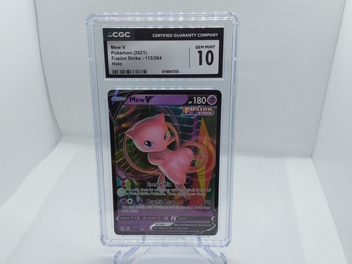 Mew V graded CGC 10 for sale on eBay