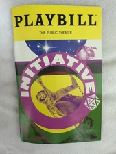 Initiative at Public Theater Playbill - October 2025