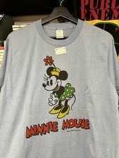 Vintage Disney Minnie Mouse Single Stitch 70s Tropix Togs Double Sided New Rare