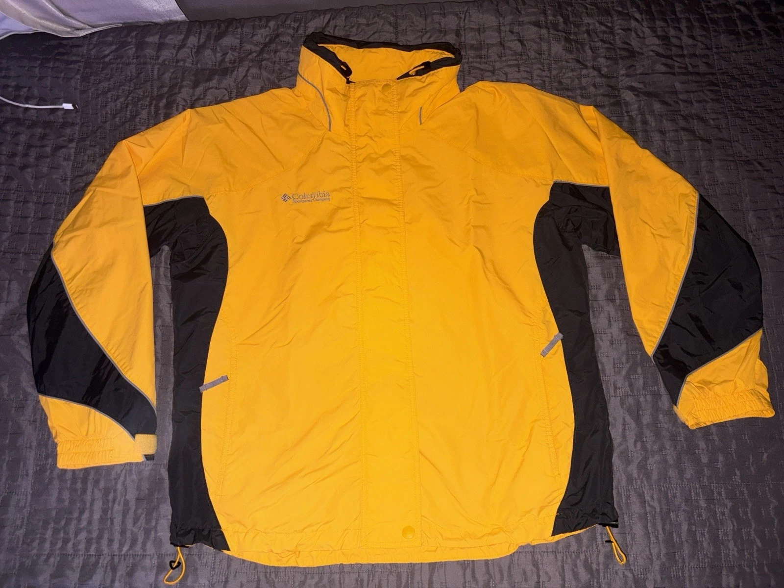 Columbia Sports Wear Women's Size 1XL Bright Yellow RN 69724 Warm Snow Jacket
