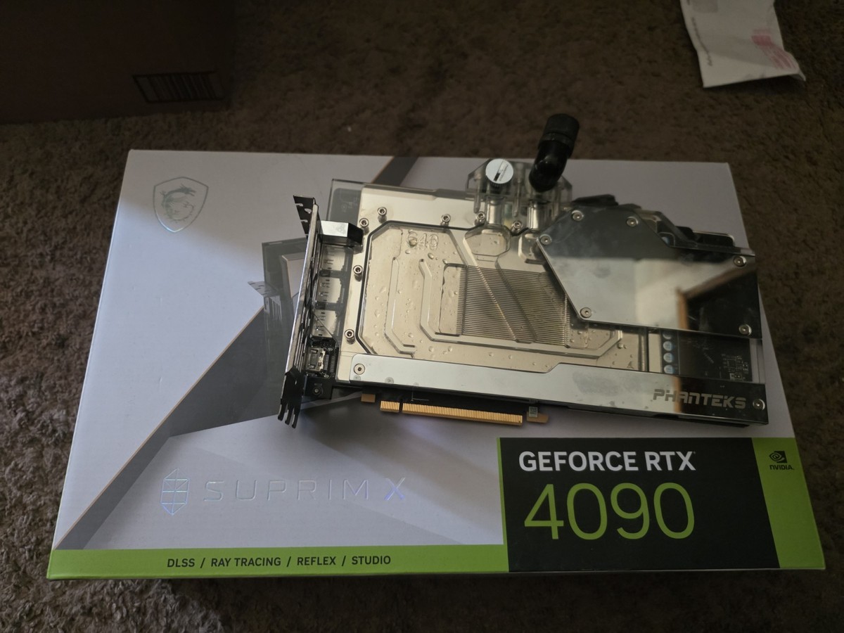 【中古】MSI RTX4090 SUPRIM X 24G MSI GeForce RTX 4090 SUPRIM X 24GB GDDR6X Graphics Card for sale