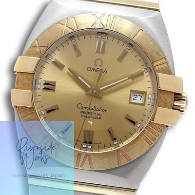 Omega Constellation Double Eagle Perpetual Calendar Quartz Herrenuhr