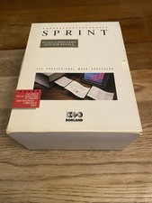 Borland Sprint The Professional Word Processor Boxed Set RARE Evaluation Copy