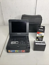SONY GV-D900 Mini DV Digital Video Cassette Walkman Recorder New Battery Works!