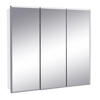 Design House 597484 Cyprus 24-1/2'' x 25'' Frameless Mirrored - Clear