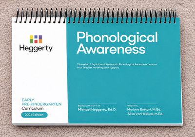 Heggerty Phonemic Awareness Book Early Pre Kindergarten 