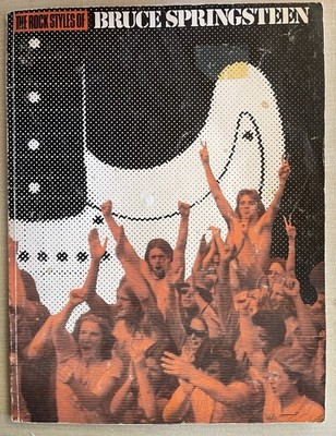 Vintage: The Rock Styles Of Bruce Springsteen Sheet Music Book 1983 Warner Bros