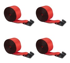 4pk Winch Straps 4 X 27 Red Heavy Duty With Flat Hooks Wll 5400 Lbs 4pk Winch Straps 4 X 27 Red Heavy Duty With Flat Hooks Wll 5400 Lbs